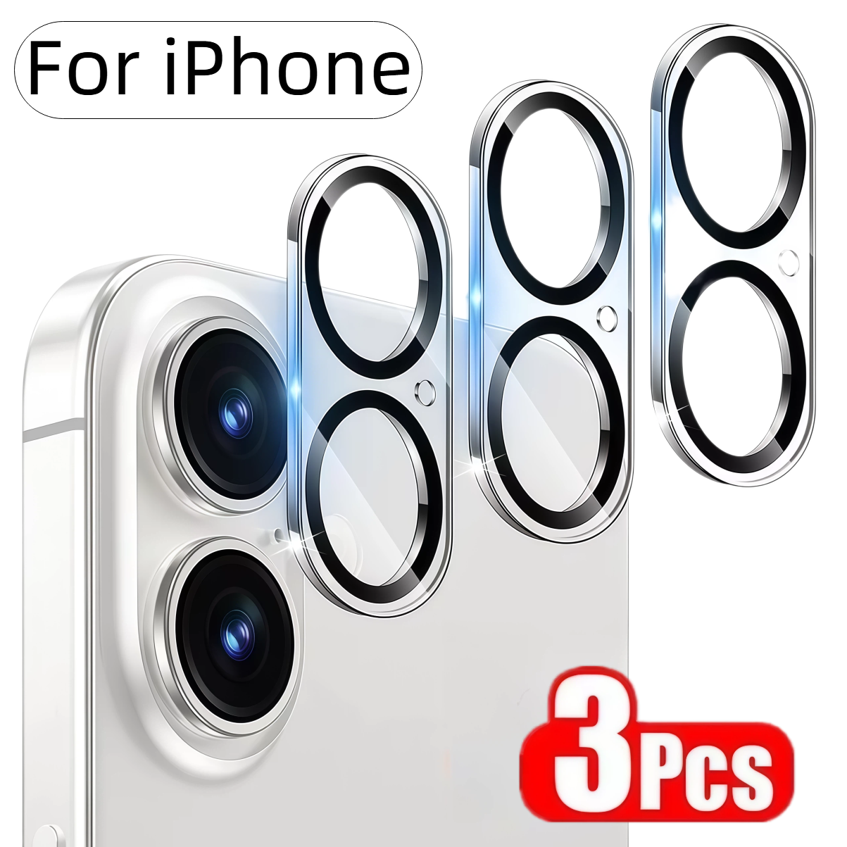 Photography With Iphone 15 - 3Pcs Rear Camera Lens Kit for