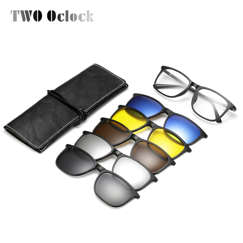 Reflector 5 In 1 - TWO Oclock Magnetic Sunglass Men Women
