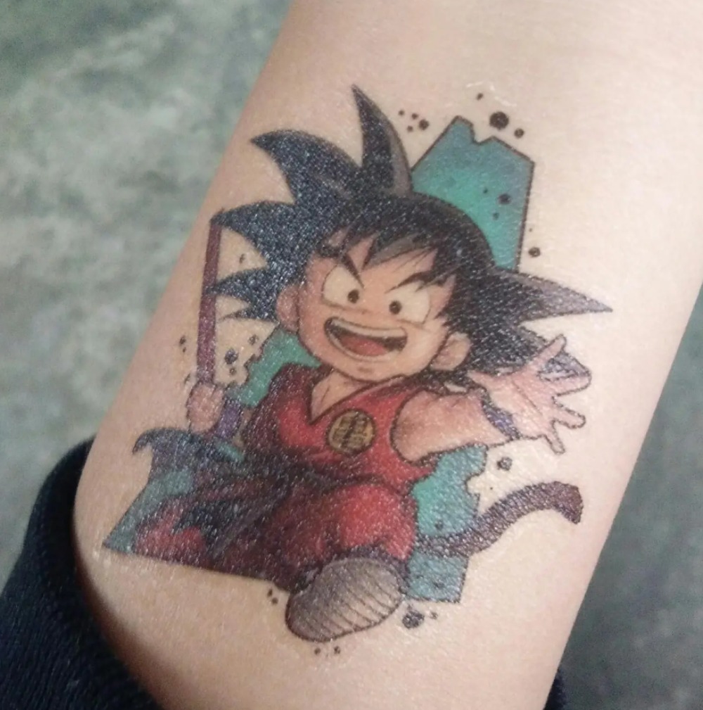 Photography Anime - Dragon Ball tattoo stickers - Seven