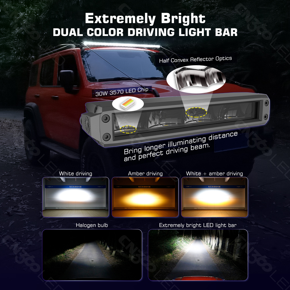 Reflector 5 In 1 - CN360 Single Row LED Light Bar