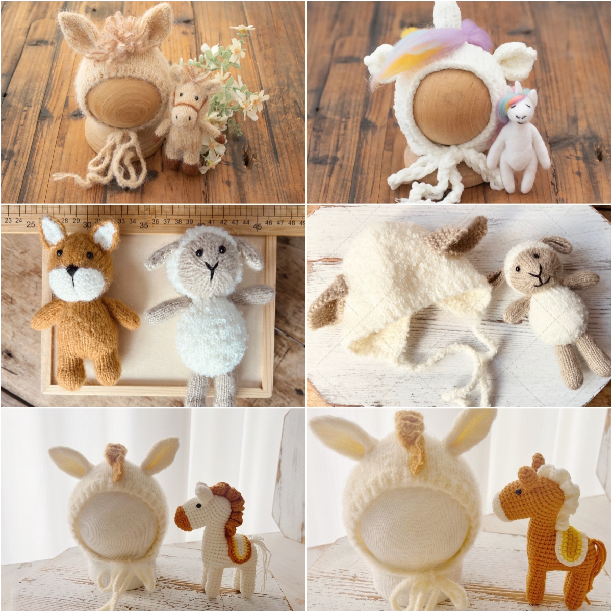 Photography Life - Newborn Photography Props Cute Handmade Knitted
