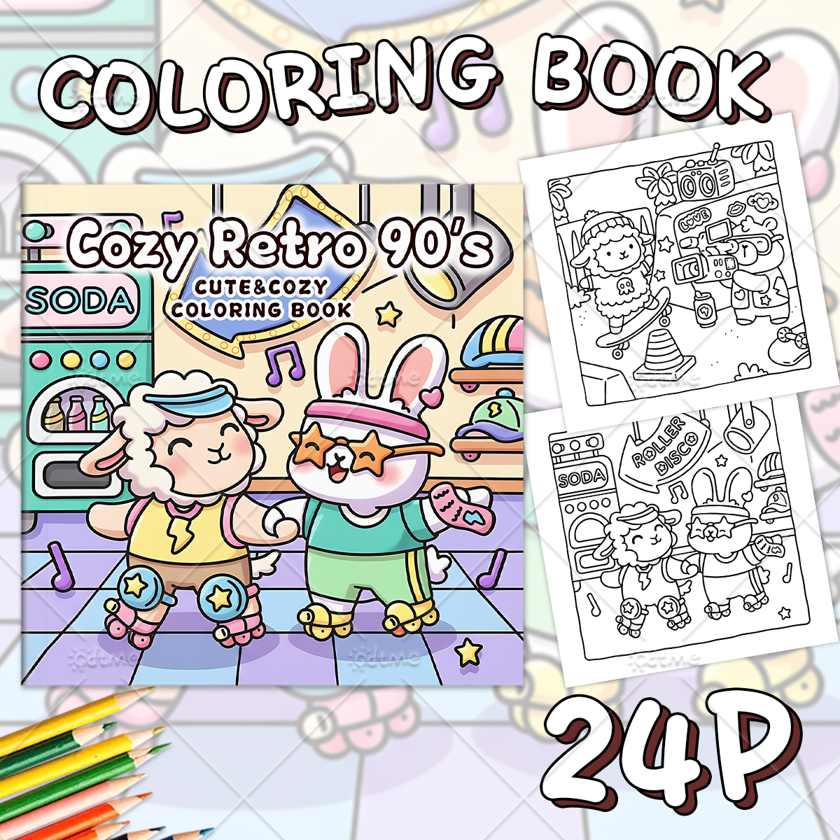 Cozy Retro 90's Bold-easy Patt - Photography Of Book บทวิจารณ์และราคา