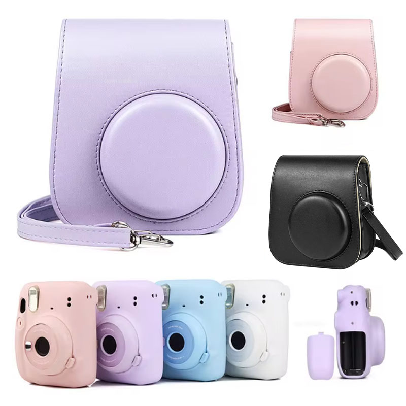 For Fujifilm Film Camera Bag f - Camera Strap Leather บทวิจารณ์และราคา