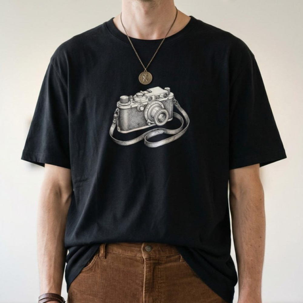 Camera Shirt Vintage Camera Te - Photography Graphic Design บทวิจารณ์และราคา