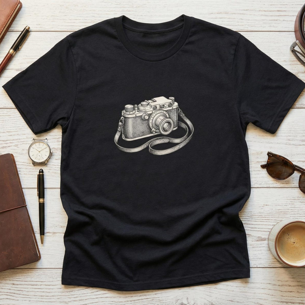 Camera Shirt Vintage Camera Te - Photography Graphic Design บทวิจารณ์และราคา