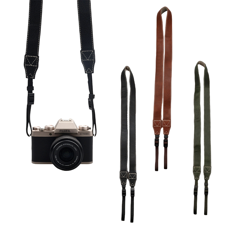 Universal Adjustable Vintage P - Camera Strap Leather บทวิจารณ์และราคา
