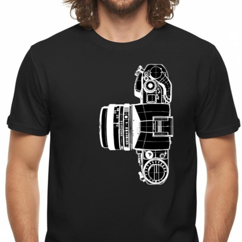 Vintage Camera T-Shirt Photogr - Photography Graphic Design บทวิจารณ์และราคา