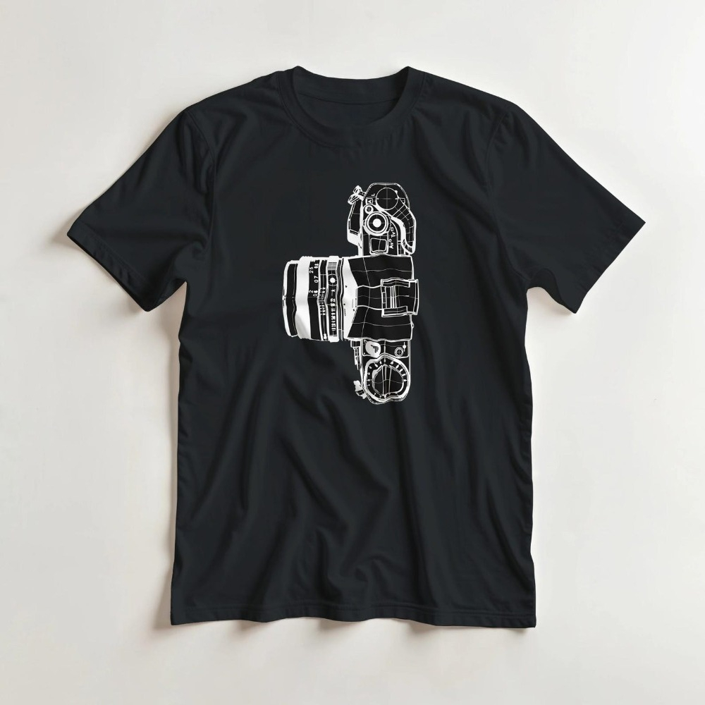 Vintage Camera T-Shirt Photogr - Photography Graphic Design บทวิจารณ์และราคา