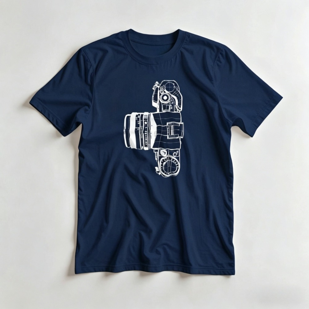 Vintage Camera T-Shirt Photogr - Photography Graphic Design บทวิจารณ์และราคา