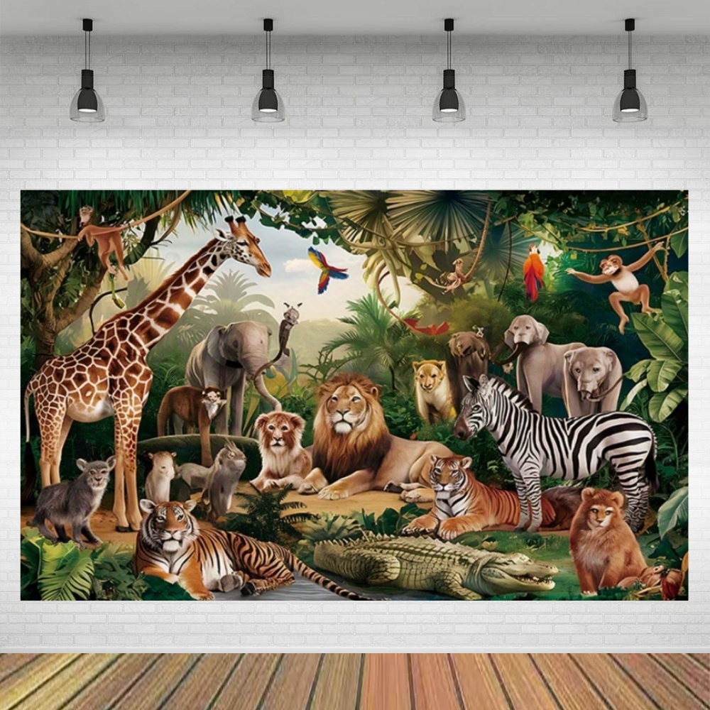 Jungle Adventure Wildlife Them - Photography Zoo บทวิจารณ์และราคา