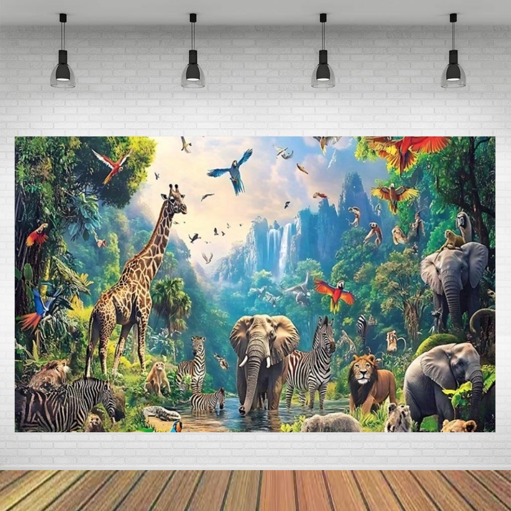 Jungle Adventure Wildlife Them - Photography Zoo บทวิจารณ์และราคา