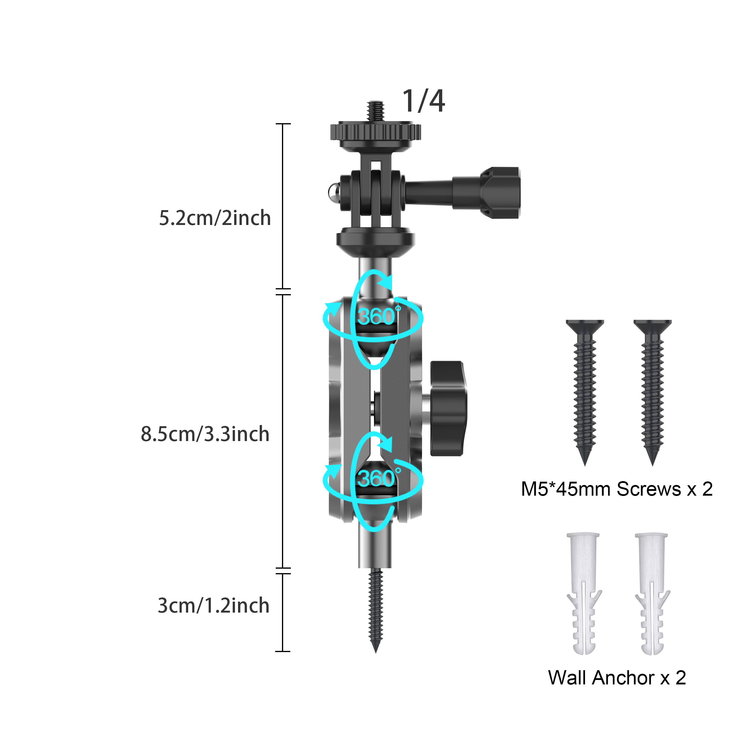 Trail Cameras Mounting Bracket - Photography Gear บทวิจารณ์และราคา