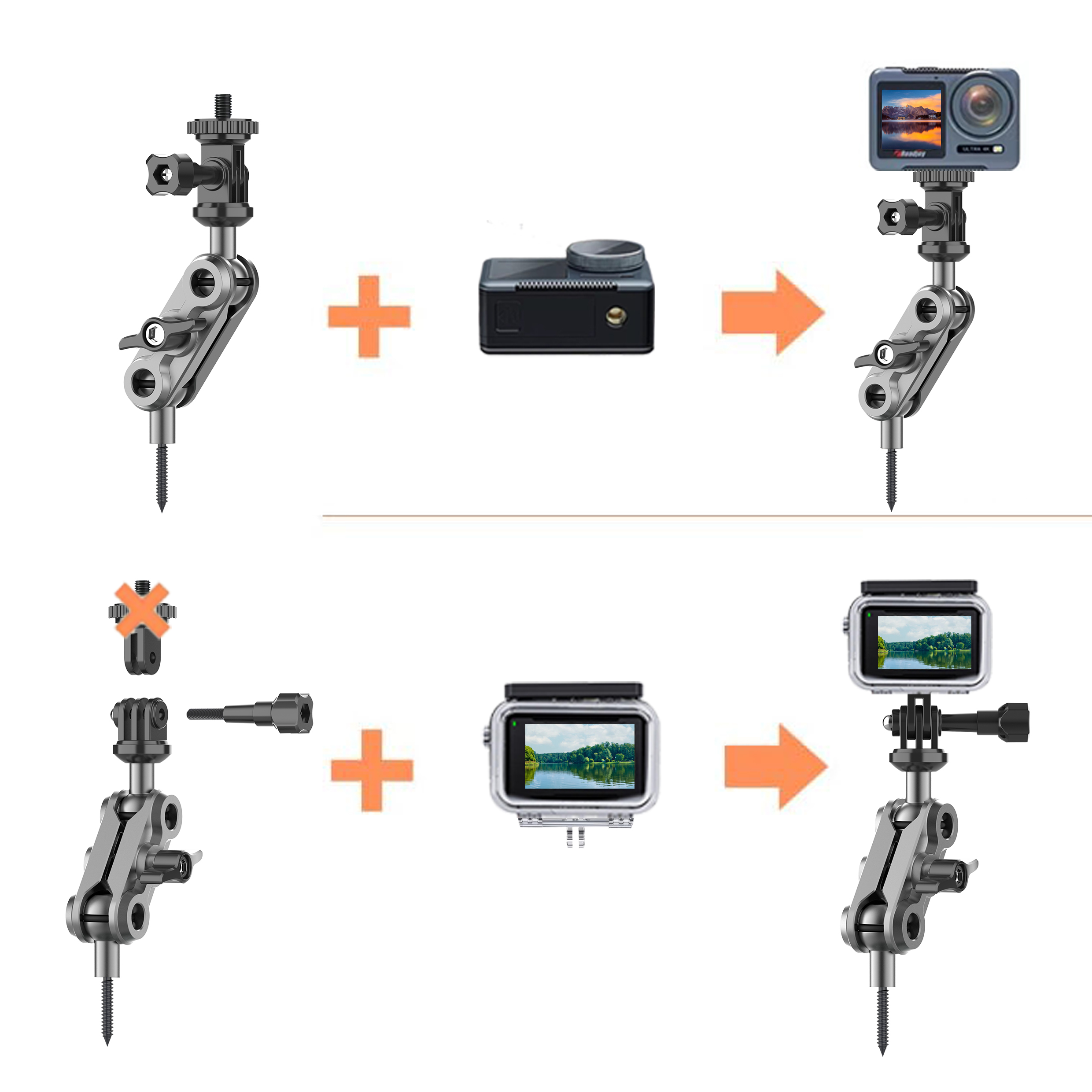 Trail Cameras Mounting Bracket - Photography Gear บทวิจารณ์และราคา