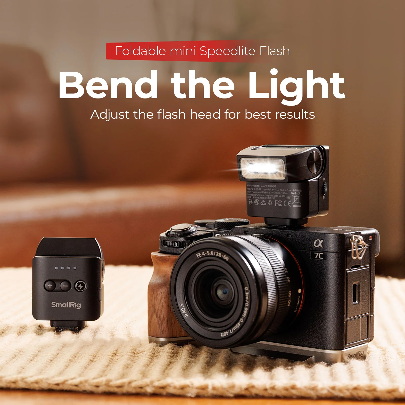 SmallRig 5883 Mini External Fl - Speedlite Flash External บทวิจารณ์และราคา