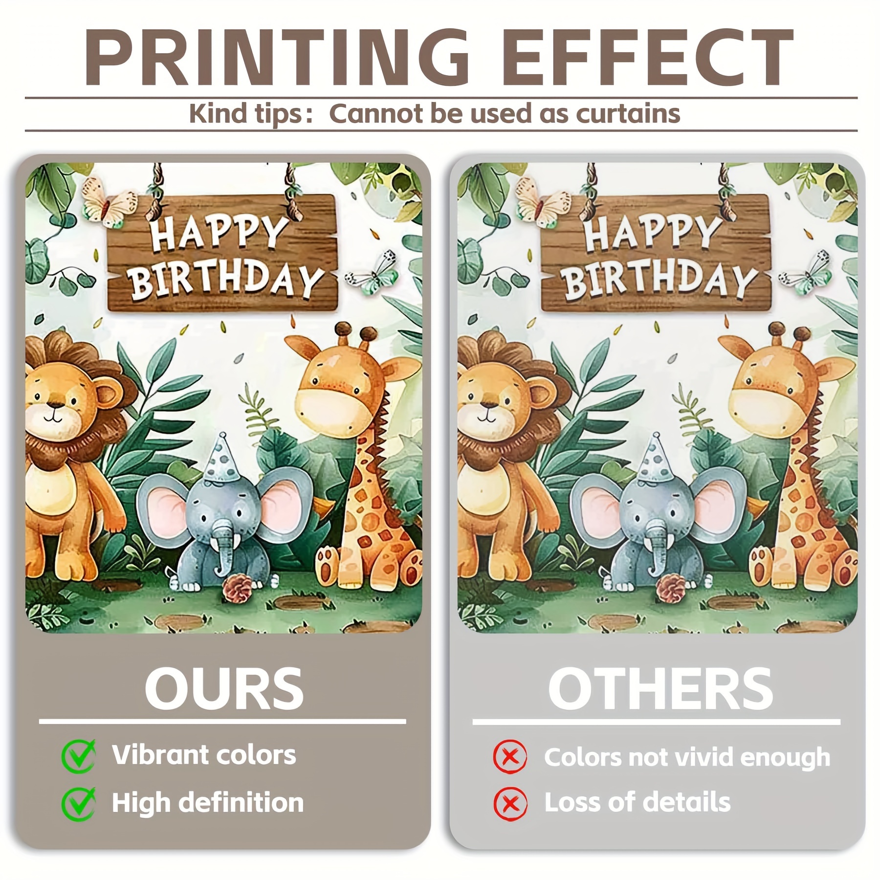 Wild animal jungle birthday ba - Photography Zoo บทวิจารณ์และราคา