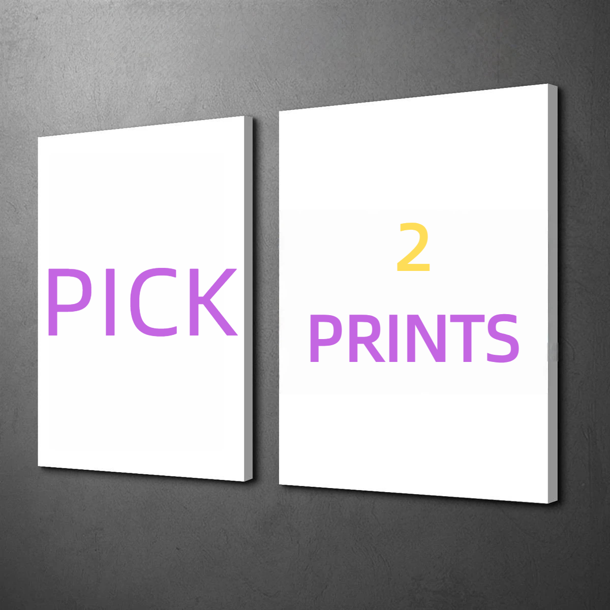 2pcs/set of custom canvas phot - Photography Image บทวิจารณ์และราคา