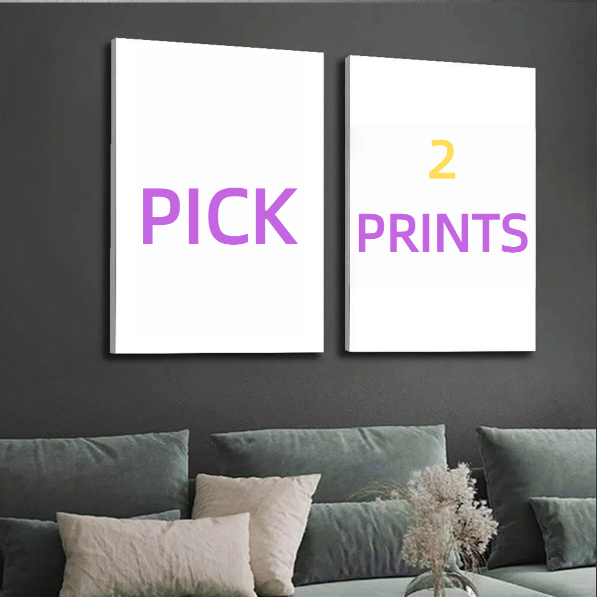 2pcs/set of custom canvas phot - Photography Image บทวิจารณ์และราคา