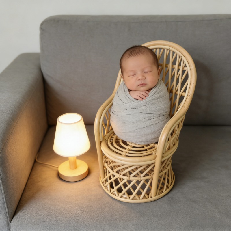 Handmade Vintage Rattan Chair  - Photography Gear บทวิจารณ์และราคา