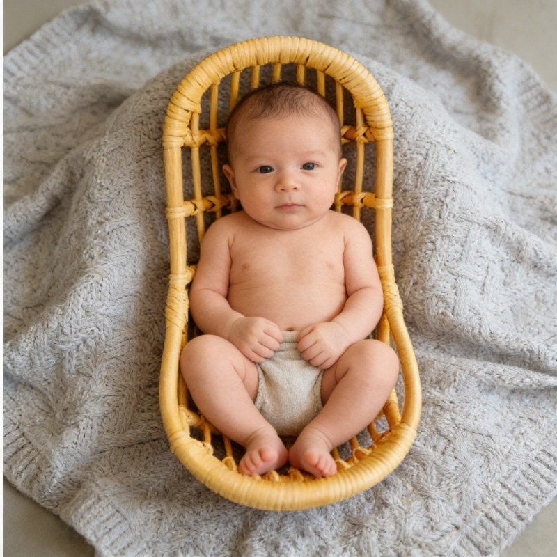 Handmade Vintage Rattan Chair  - Photography Gear บทวิจารณ์และราคา
