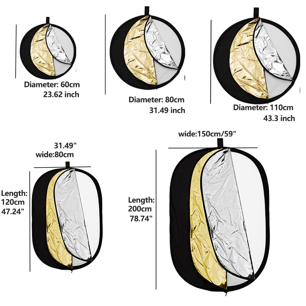 AMBITFUL Photography 5 in 1 Ro - Reflector 5 In 1 บทวิจารณ์และราคา