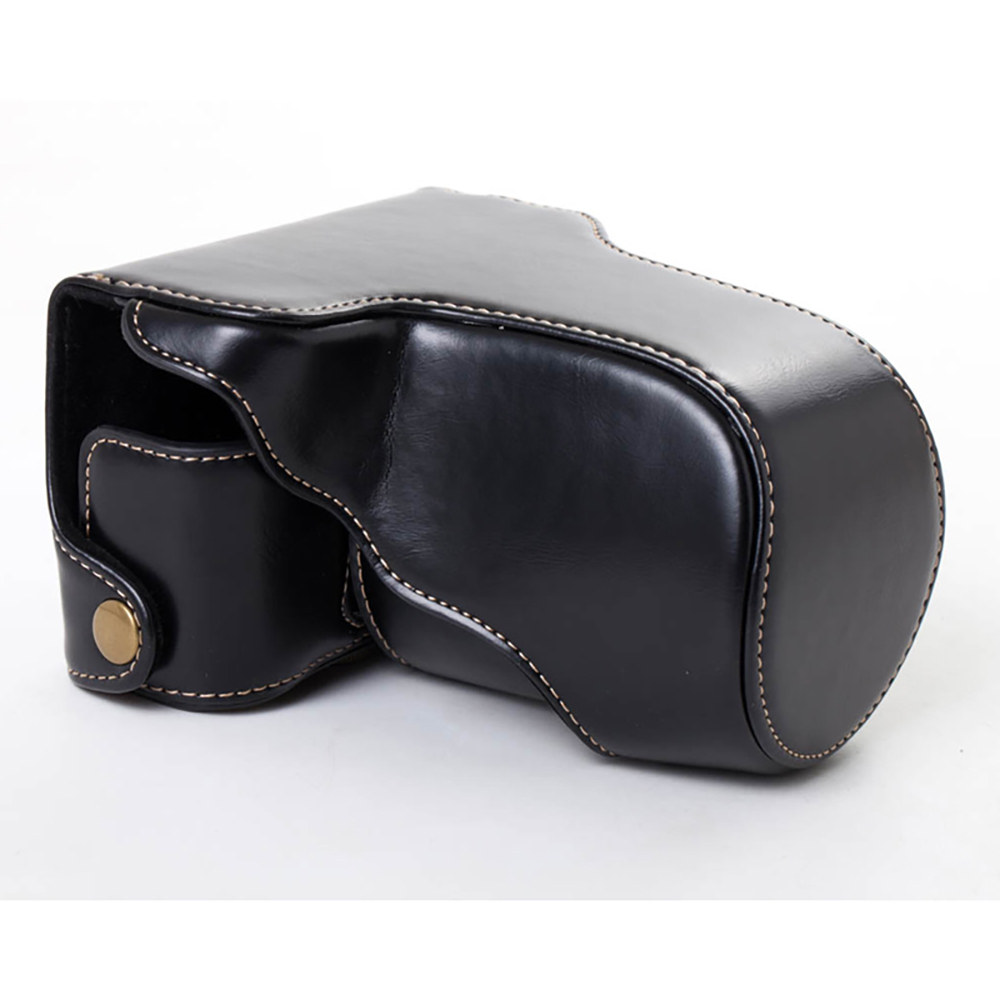 PU Leather Camera Bag Case Len - Camera Strap Leather บทวิจารณ์และราคา