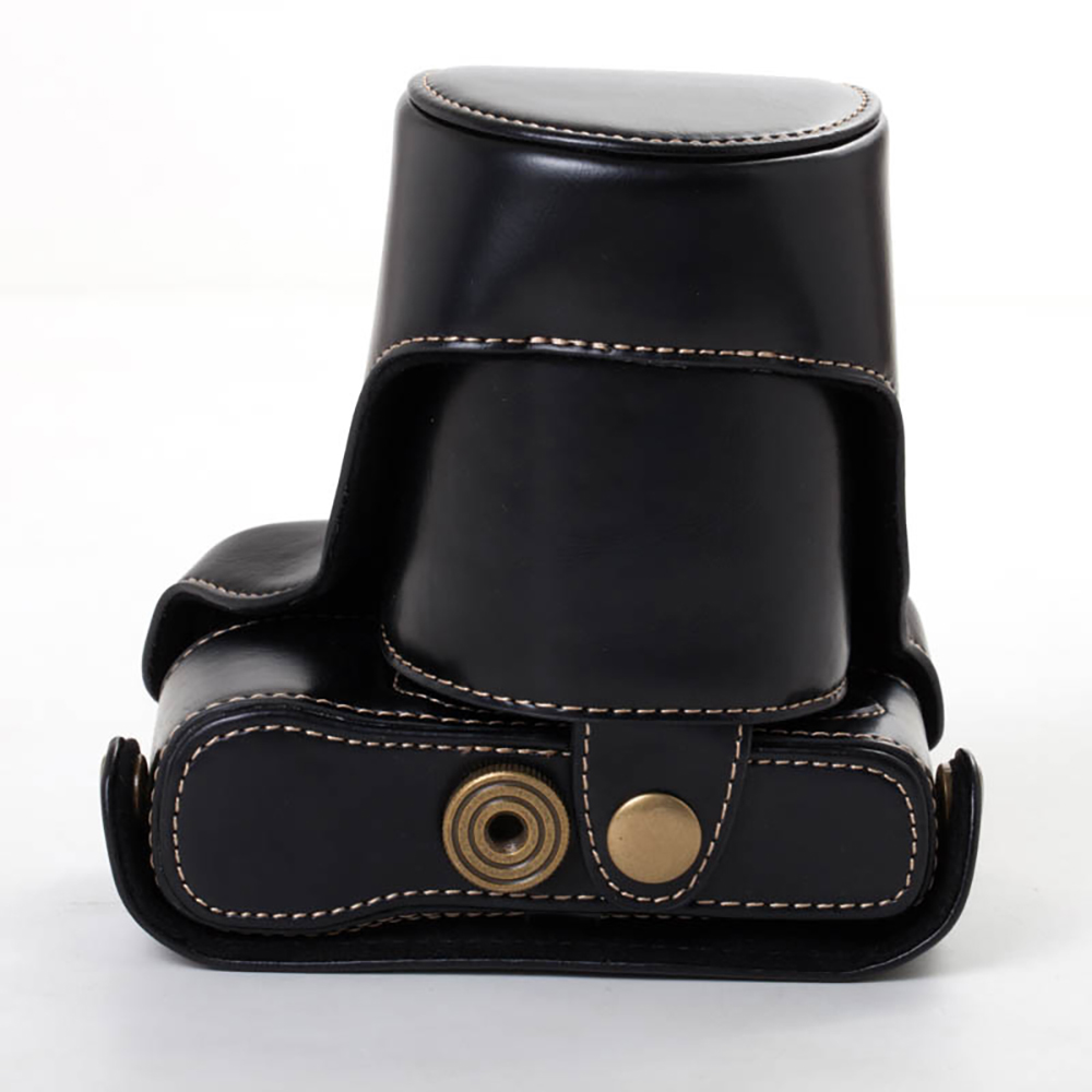 PU Leather Camera Bag Case Len - Camera Strap Leather บทวิจารณ์และราคา