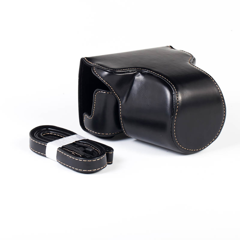 PU Leather Camera Bag Case Len - Camera Strap Leather บทวิจารณ์และราคา