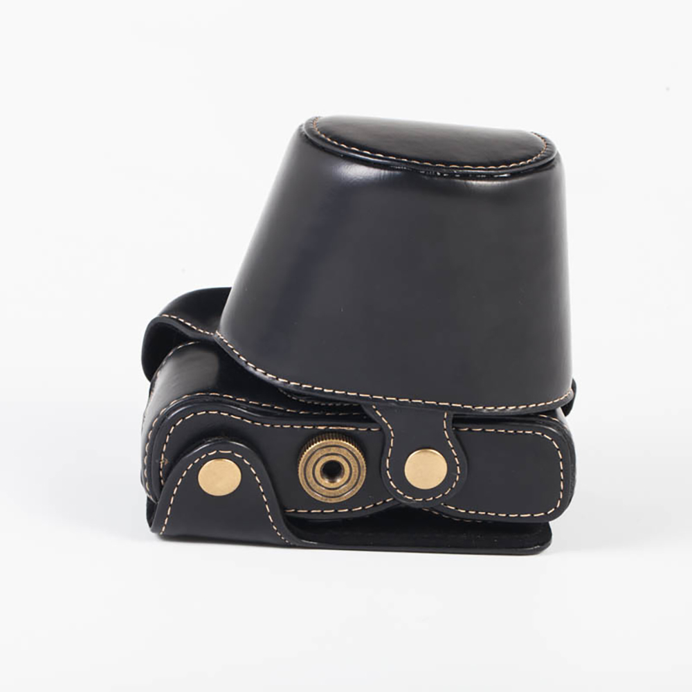 PU Leather Camera Bag Case Len - Camera Strap Leather บทวิจารณ์และราคา