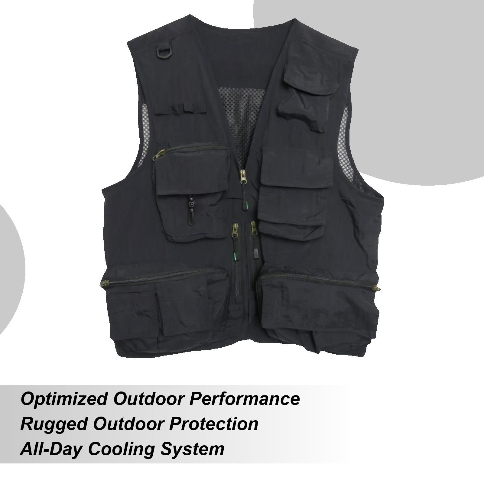 Fishing Vest Photography Vest  - Photography Gear บทวิจารณ์และราคา