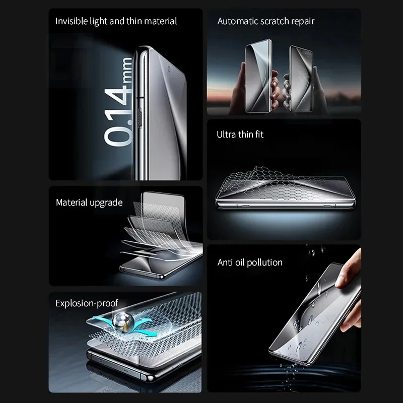4 IN 1 HD Hydrogel Film Screen - Xiaomi Photography Kit 15 Ultra บทวิจารณ์และราคา