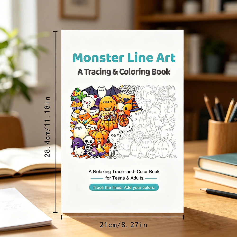 Trace & Color Doodles Coloring - Photography Of Book บทวิจารณ์และราคา