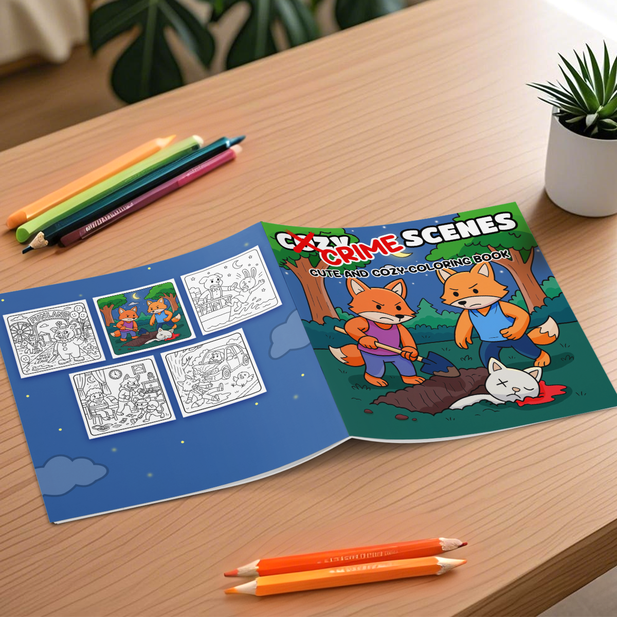 CRIME SCENES CUTE AND COZY DIY - Photography Of Book บทวิจารณ์และราคา