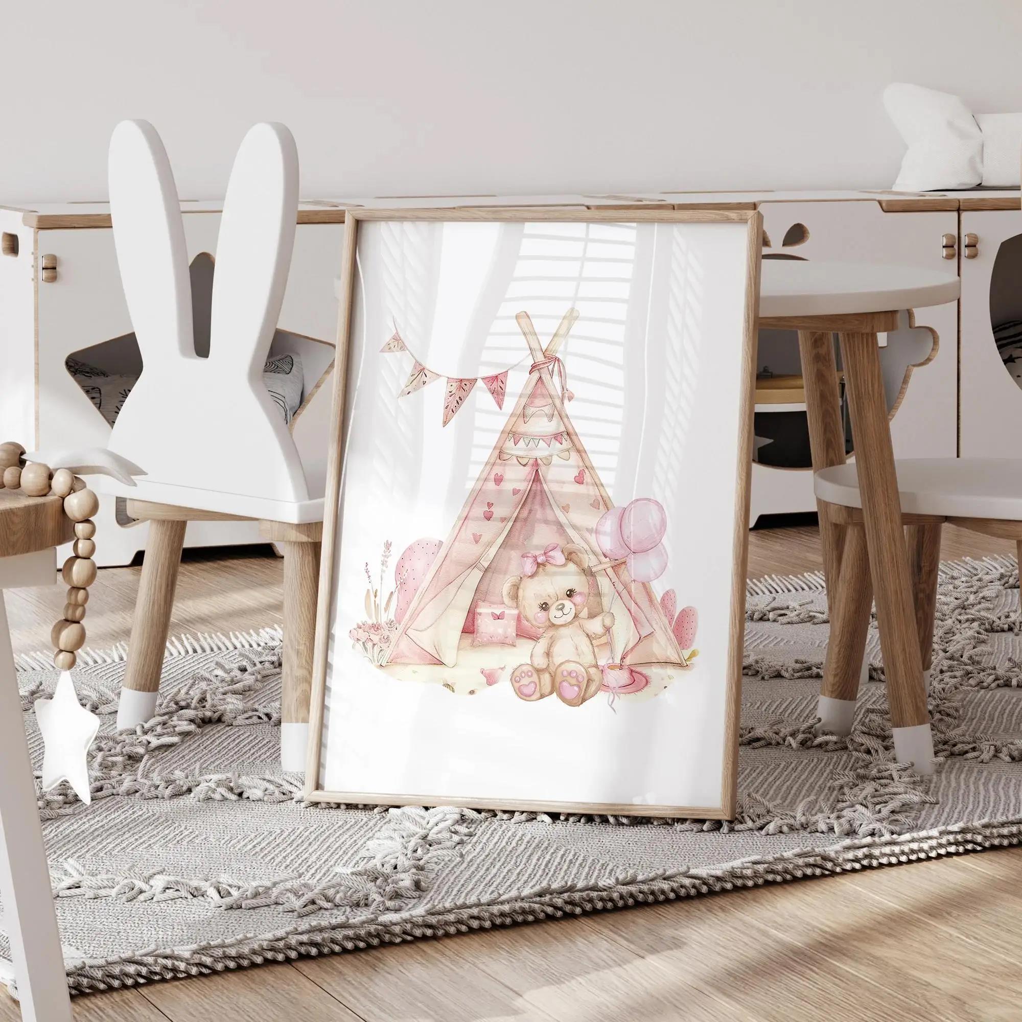 Pink Dream Bear Carousel Tent  - Photography Image บทวิจารณ์และราคา