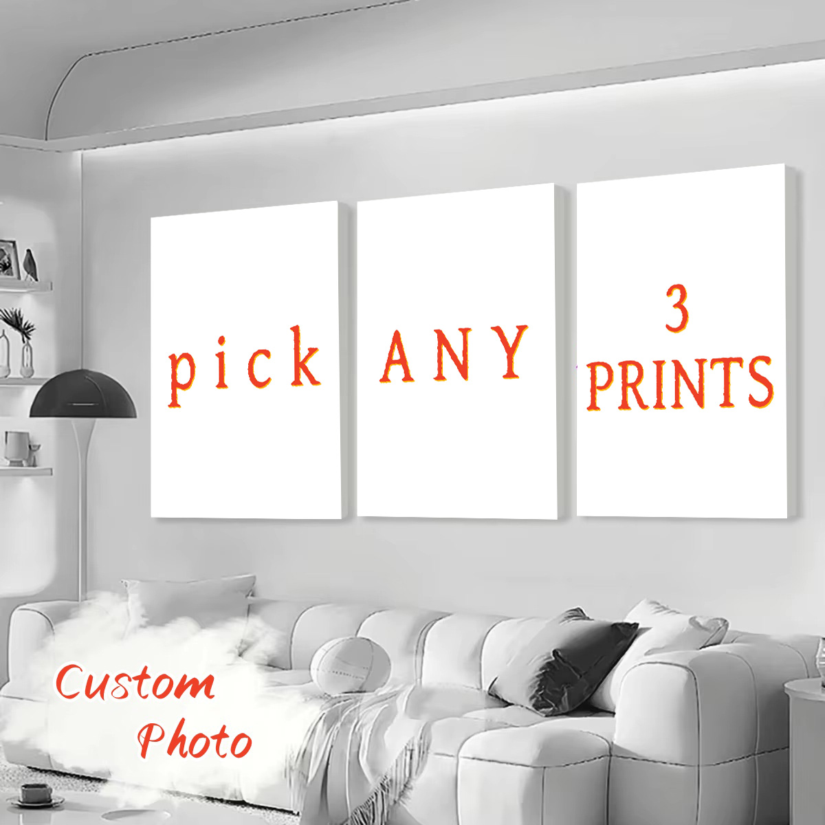 3pcs/set Custom Canvas Printin - Photography Life บทวิจารณ์และราคา
