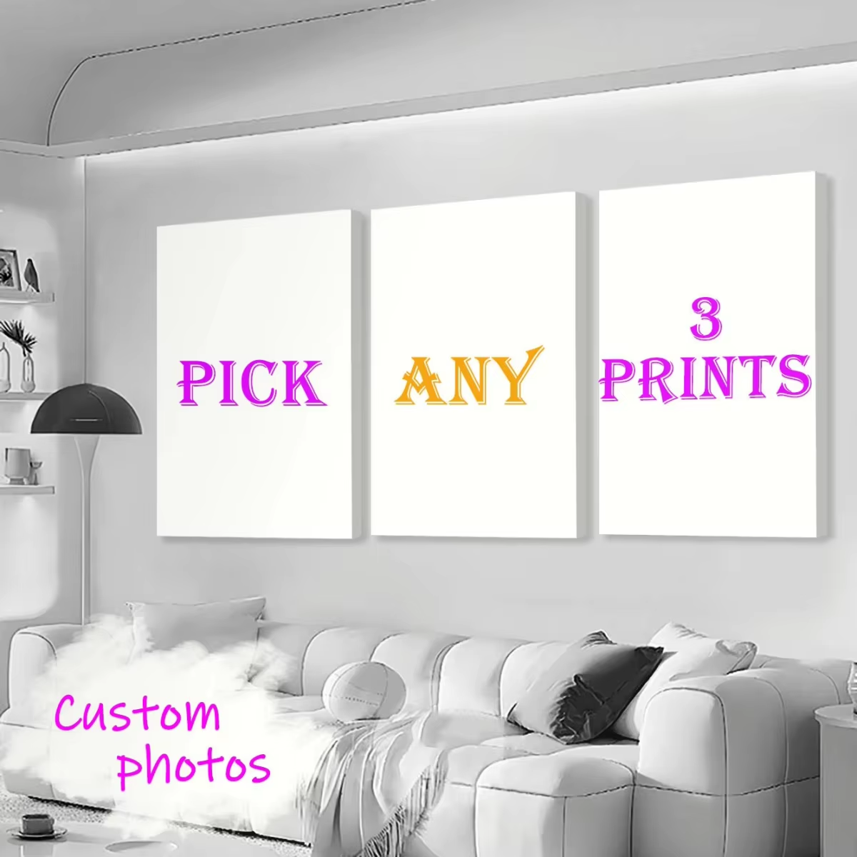 3pcs/set Custom Canvas Printin - Photography Life บทวิจารณ์และราคา