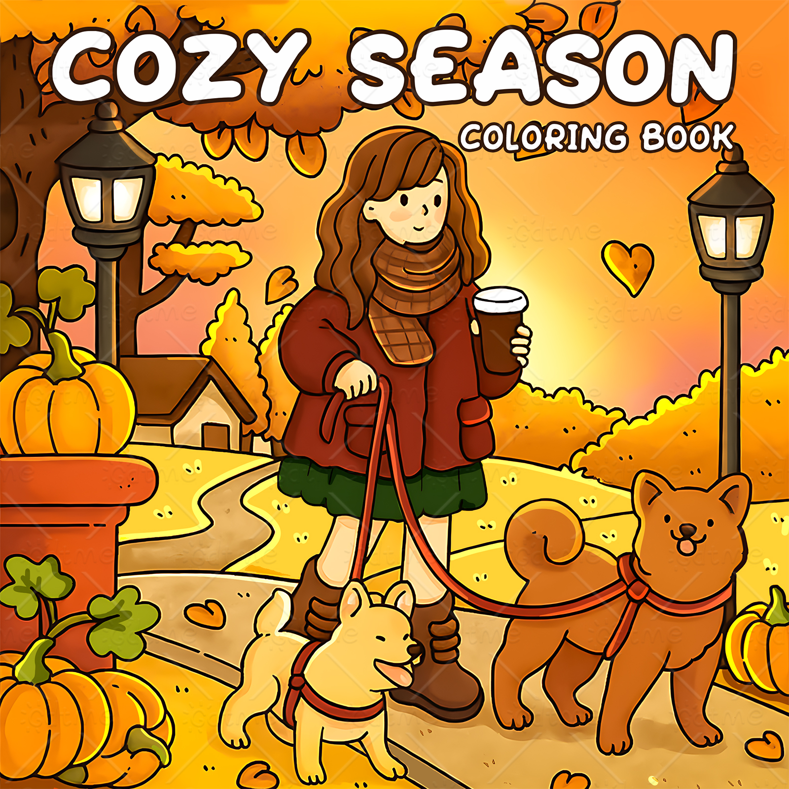COZY SEASON Coloring Book for  - Photography Of Book บทวิจารณ์และราคา