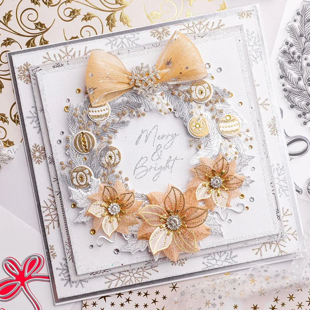 Gilded Floral Merry Christmas  - Photography Gear บทวิจารณ์และราคา