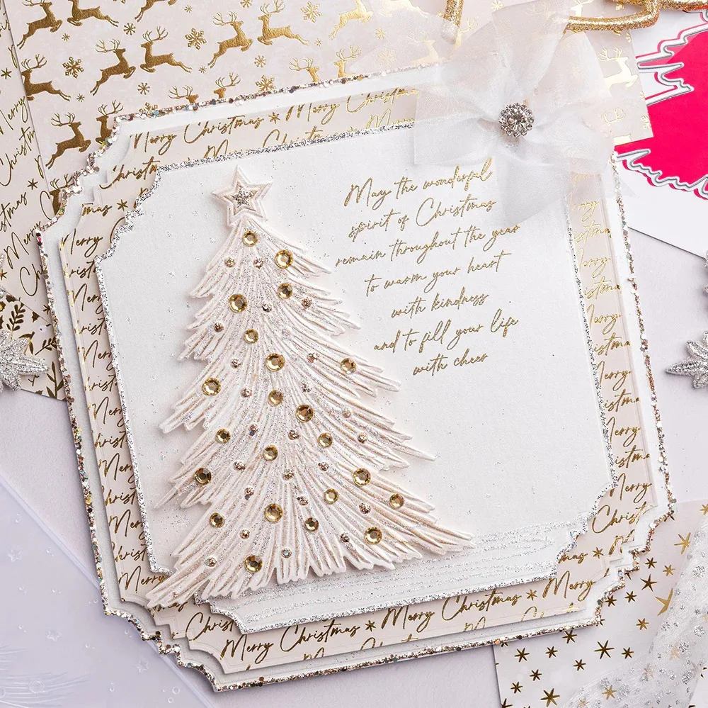 Gilded Floral Merry Christmas  - Photography Gear บทวิจารณ์และราคา