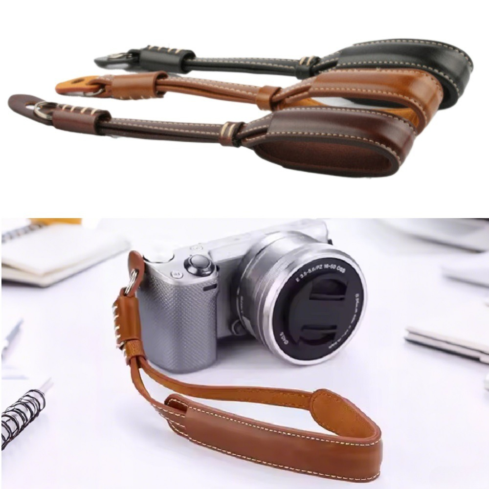 Quick Release Camera Wrist Str - Camera Strap Leather บทวิจารณ์และราคา
