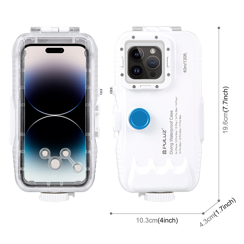 40M Waterproof Case for iPhone - Photography With Iphone 15 บทวิจารณ์และราคา