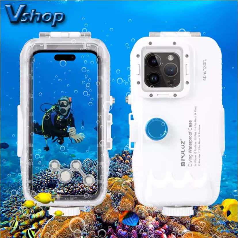 40M Waterproof Case for iPhone - Photography With Iphone 15 บทวิจารณ์และราคา