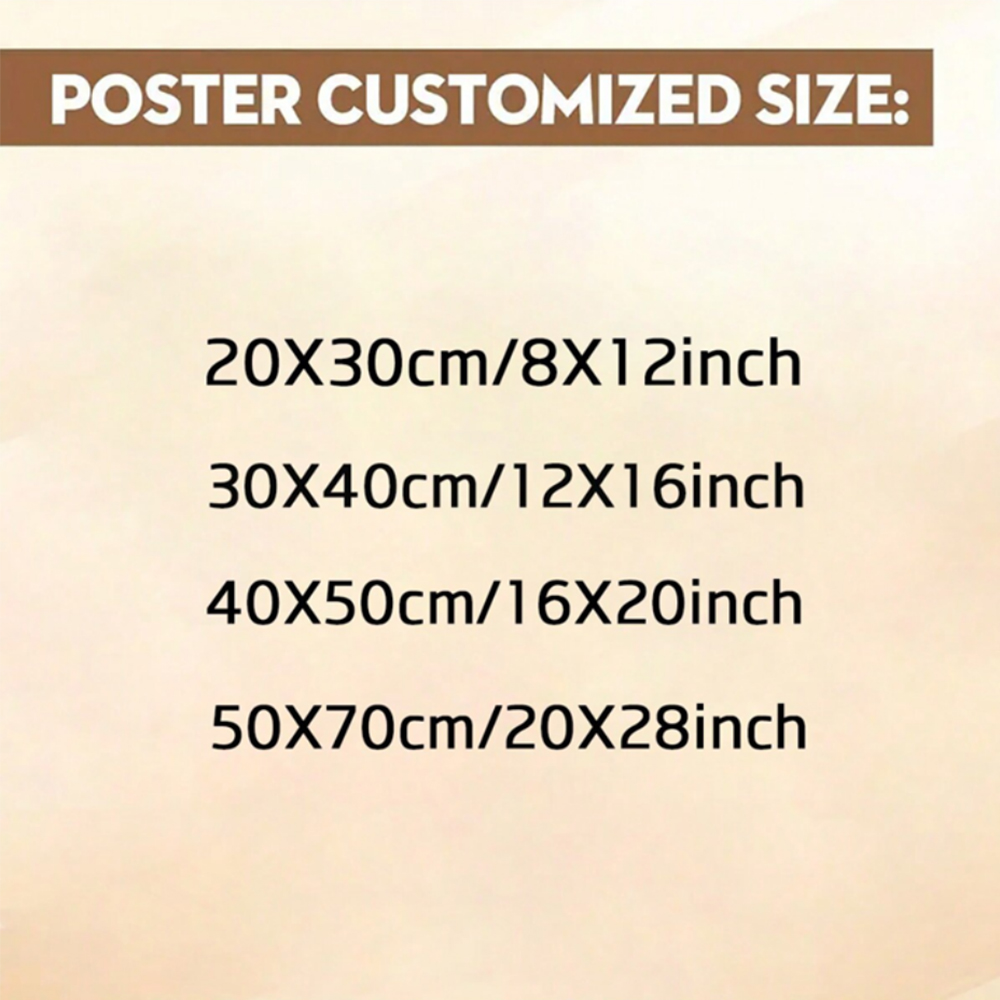 1pc Frameless Personalize Cust - Photography Image บทวิจารณ์และราคา