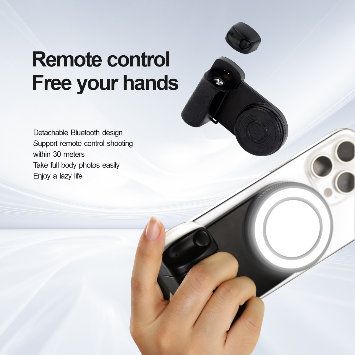 Magnetic Grip Phone Photo Blue - Photography With Iphone 15 บทวิจารณ์และราคา