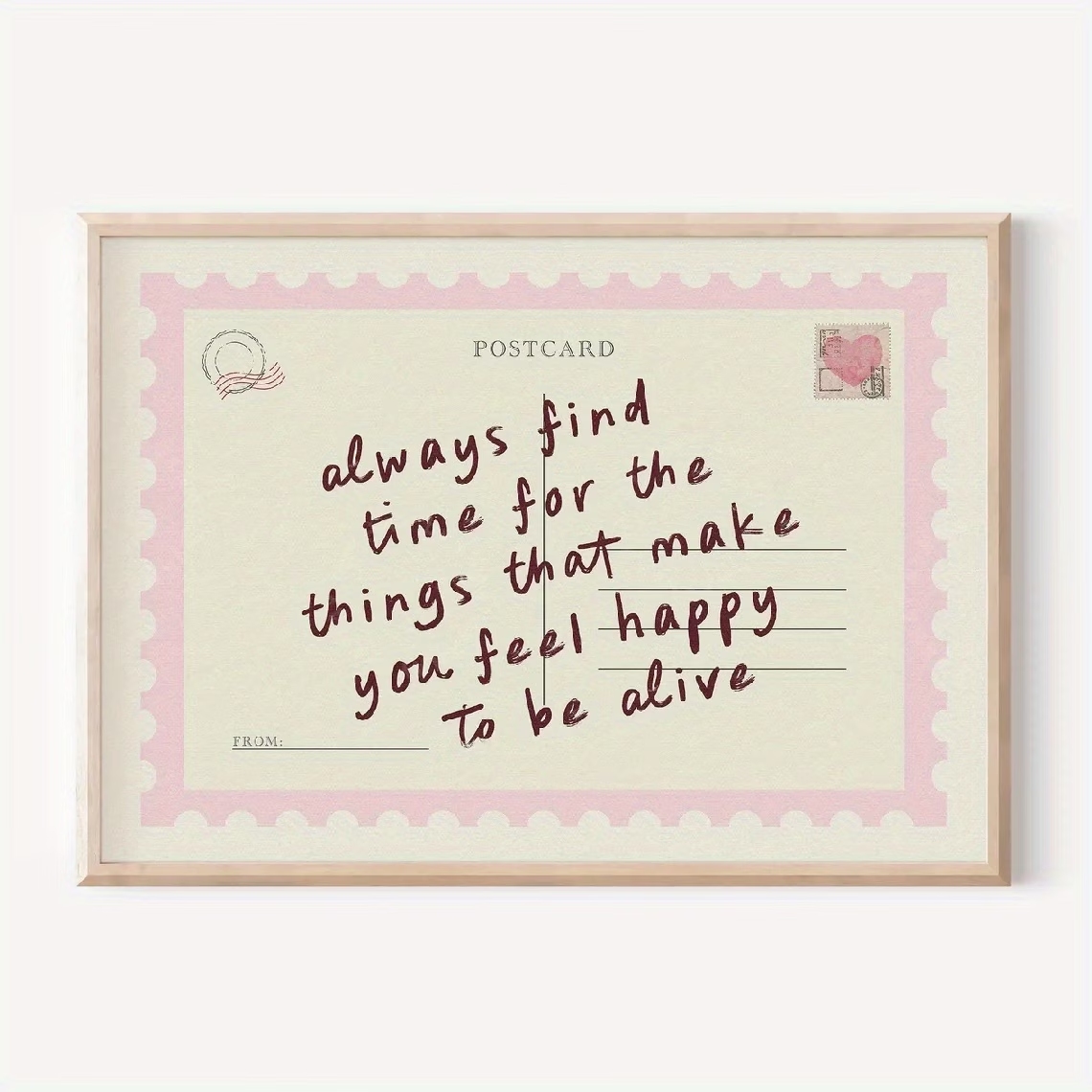 Retro Postcards That Encourage - Photography Image บทวิจารณ์และราคา