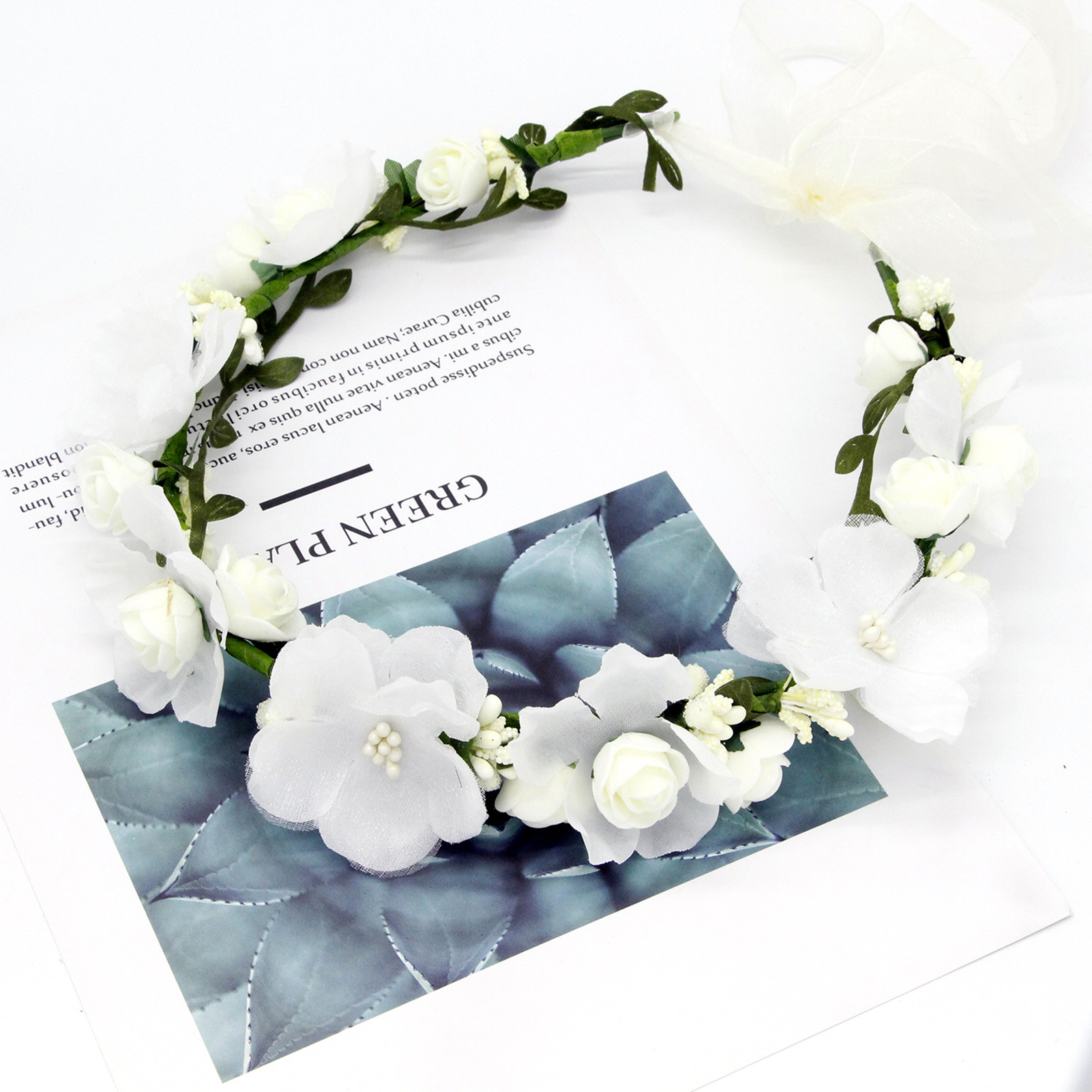 Elegant Flower Crown For Women - Photography Life บทวิจารณ์และราคา