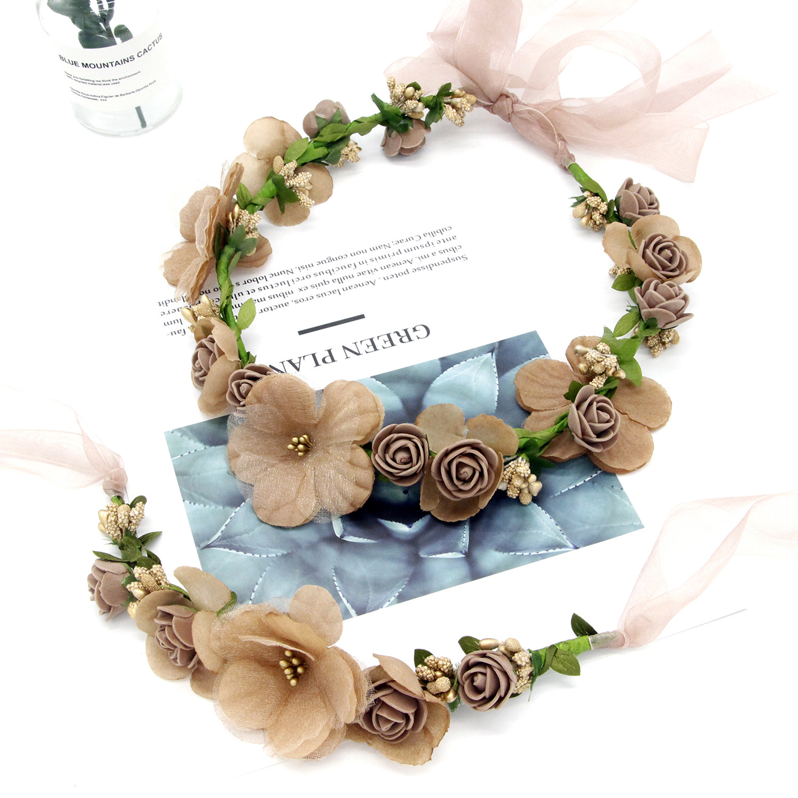 Elegant Flower Crown For Women - Photography Life บทวิจารณ์และราคา
