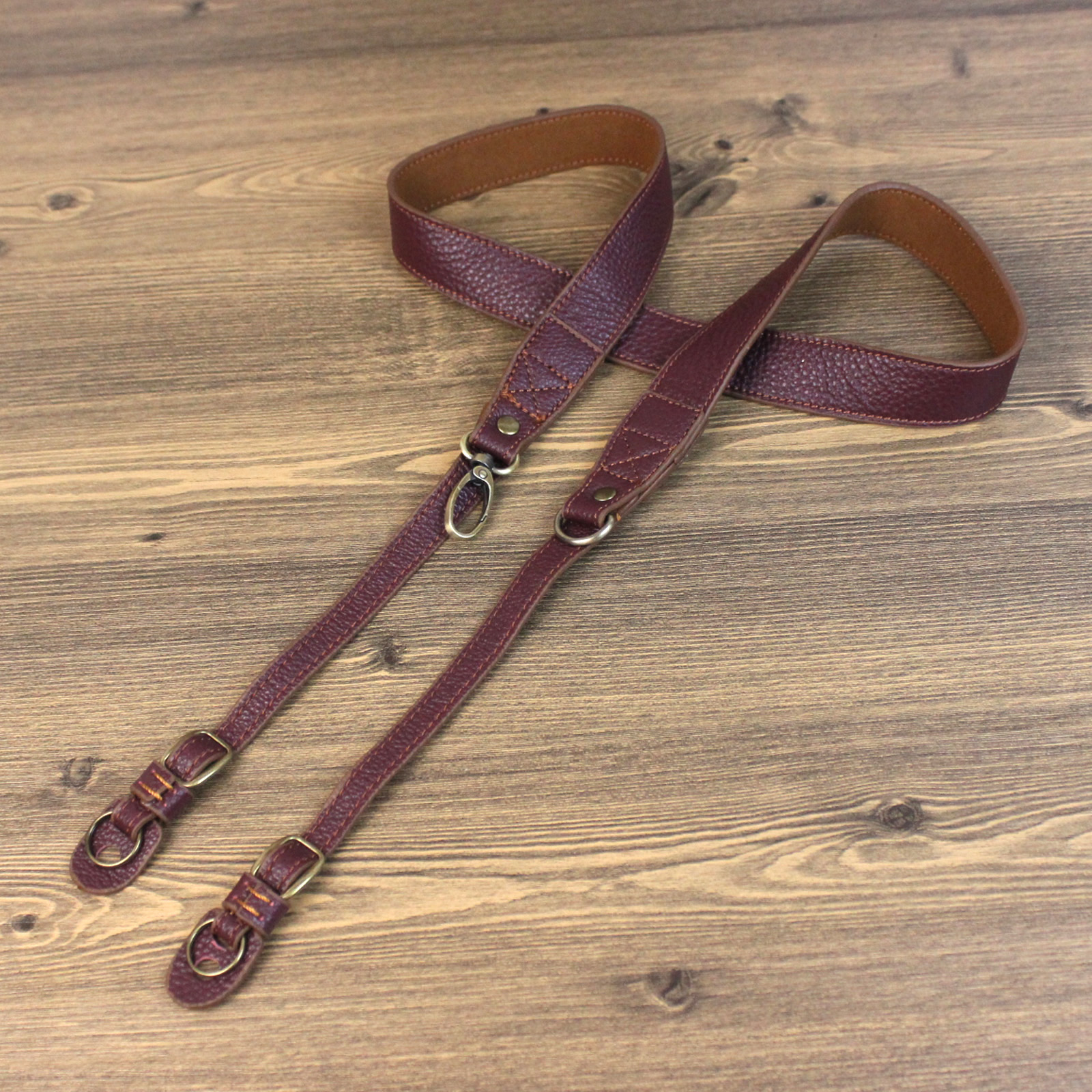 Genuine Real Leather Neck Shou - Camera Strap Leather บทวิจารณ์และราคา