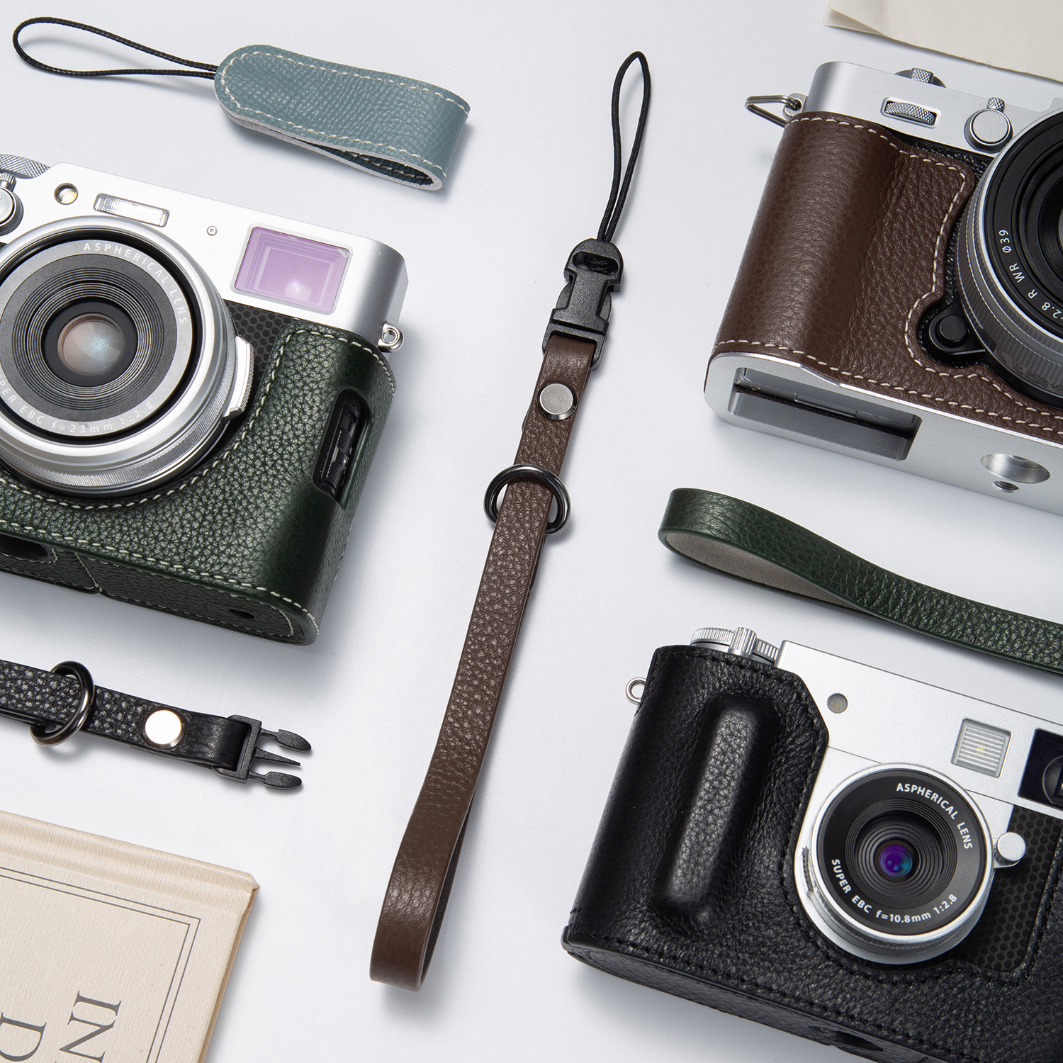Adjustable Quick Release Hand  - Camera Strap Leather บทวิจารณ์และราคา