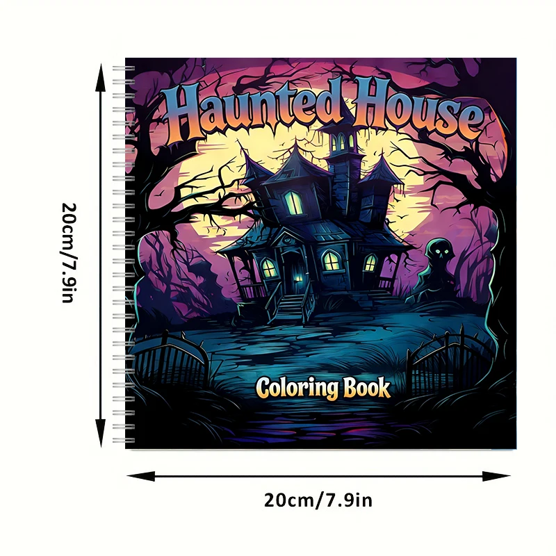 Haunted House Coloring Book fo - Photography Of Book บทวิจารณ์และราคา