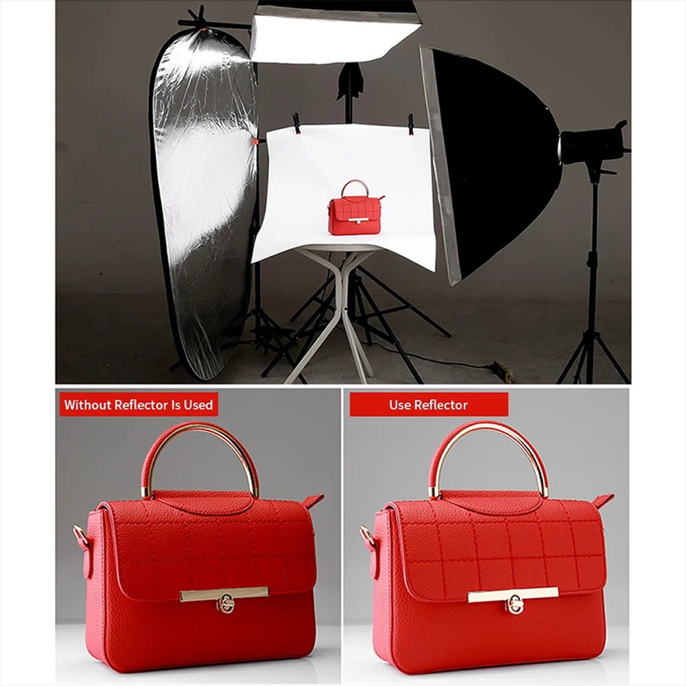 60/80/110CM 5-in-1 Collapsible - Reflector 5 In 1 บทวิจารณ์และราคา